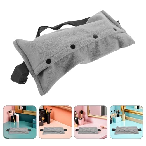 Amosfun 2pcs Bearded Dragon Carrier Sling Bag, Small Portable Reptile Travel Chest Carrier for Lizards, Outdoor Pet Lizard Transport Pouch in Elegant Gray