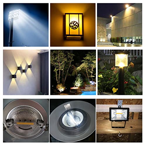R7S LED Bulb J Type T3 Double Ended Light Bulbs (3 Pack) - 10W 78mm, Equivalent 100W Halogen, 3000K Warm White, 360 Beam Angle Landscape Light