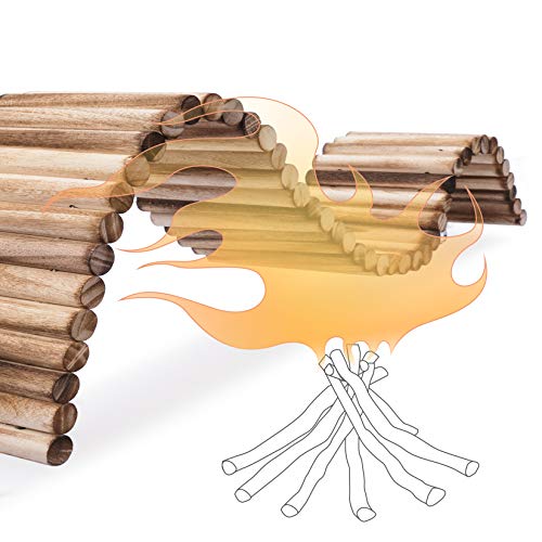 Niteangel Hamster Suspension Bridge Toy - Long Climbing Ladder for Dwarf Syrian Hamster Mice Mouse Gerbils and Other Small Animals (25.6L x 3.15W) - size: 25.6L x 3.15W