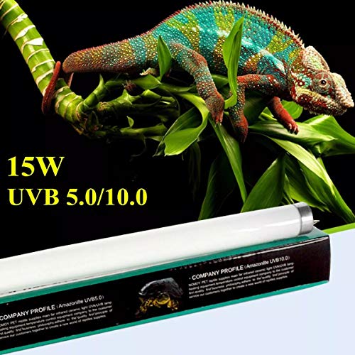 Reptile Pet Vivarium Fluorescent T8 15W 45CM Tube Light Lamp Bulb UVB 5.0