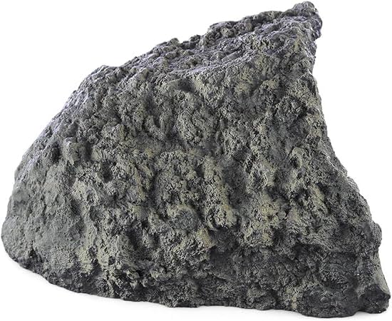 Oversize Resin Rock hides and Caves are Perfect for Oversized Reptiles, Creating a Natural Habitat in Reptile Aquariums. Ideal for Bearded Dragons, Snakes, Tortoises, and Other Terrarium Reptiles