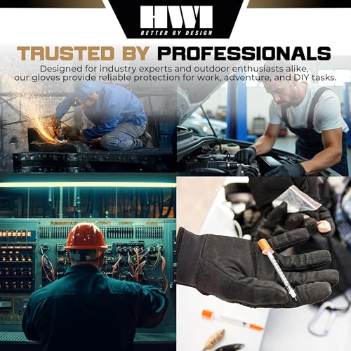 HWI Gear HPG100 Puncture Pro Duty Glove Cut-Resistant, Hypodermic Needle Protective, Touchscreen Capable - size: XX-Small