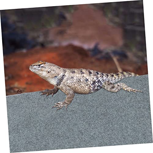 COLLBATH 2pcs Reptile Mat Cushion Substrate Liner Washable Pet Carpet for Terrarium for Lizards Snakes Turtles and More -Absorbent Design