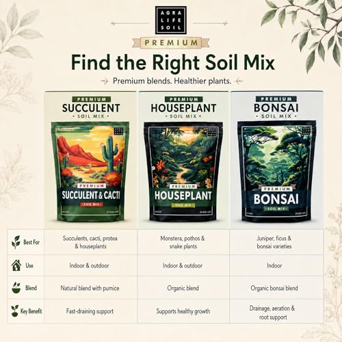 Premium Bonsai Soil Mix for Thriving Indoor Bonsai Trees - Perfect Potting Soil for All Bonsai Varieties - Organic Blend for Optimal Growth - Indoor Plant Soil - 4 Quarts - style: Bonsai Plant Soil Mix