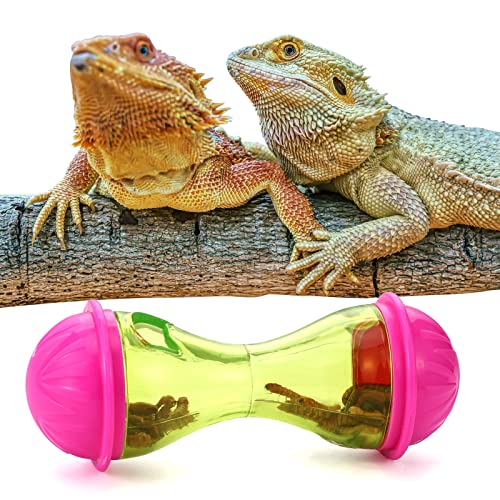 Kathfly 3 Pcs Bearded Dragon Toys for Tank Bearded Dragon Accessories Tank Accessories Reptile Enrichment Toys Habitat Interactive Plaything for Lizard
