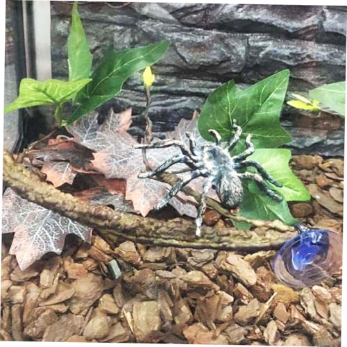 2Pcs Artificial Reptile Tree Vines with Strong Suction Cups for Terrarium Habitat Climbing and Decoration Jungle Branches for Lizards and Amphibians