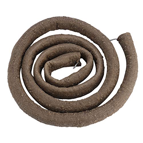 Fydun Reptile Rattan Reptiles, Artificial Vine PU Climbing Branch Flexible Jungle Plants Bendable Decor with Suction Cups for S Lizards Snakes 3.28ft Long (Large Size)