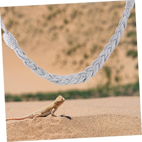 VICASKY Crab Climbing for Reptile Tanks Hanging Crab Rope Ladder and Vines Cute Animal Decor for Bearded Dragons and More for Terrariums and Gardens