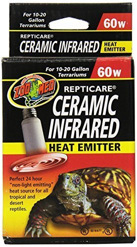 Zoo Med, Repticare Ceramic Infrared Heat Emitter 60 Watt