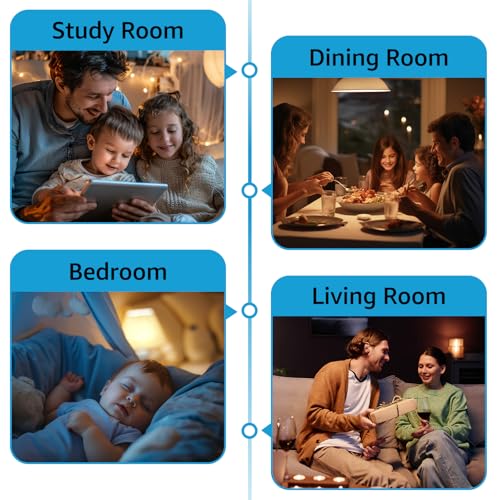 Single Pole Dimmer Light Switch, Neutral Wire Required, Work with LED/CFL (150W Max) & Halogen/Incandescent (600W Max), Rocker Dimmer Switch,5 Brightness Levels, ETL/FCC Certified, 2-Pack - color: Single-Pole Push Dimmer