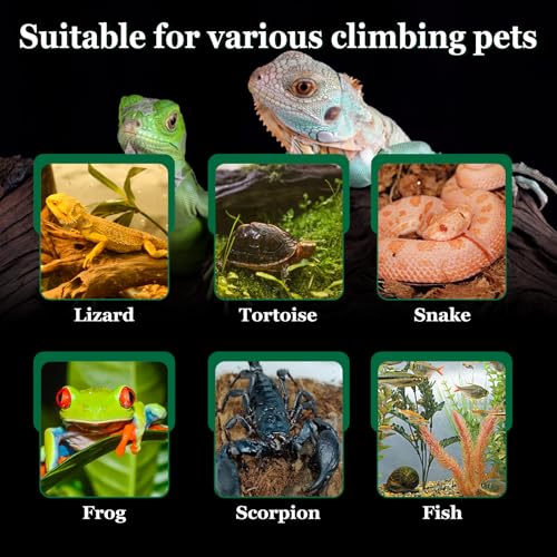 Reptile Heating Mat for Amphibians Tortoises Gecko Snake,Under Tank Heater (7W)