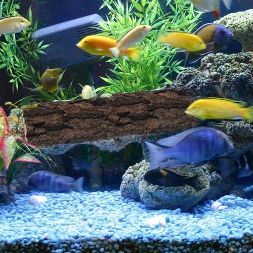 KESYOO 3Pcs Natural Cork Bark Background: Textured Wall Panel Climbing Decor for Reptile Terrarium Tank - Aquarium Habitat Accessories