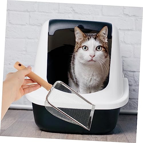 YARNOW Reptile Litter Scoop Durable and Reusable Litter Shovel for Turtles Lizards Geckos Snakes More for Easy Cleanup of Substrate and Waste
