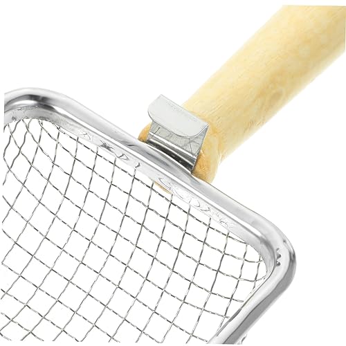 UKCOCO Cat Litter Scoop with Non Slip Handle Fine Mesh Sifter for Reptile Terrarium Cat Waste Cleanup Durable Design for Easy Scooping and Efficient Cleaning