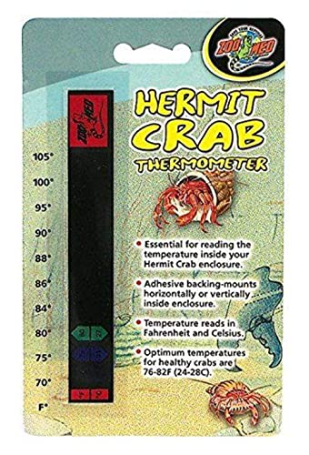 Zoo Med Laboratories SZMHC10 Hermit Crab Thermometer