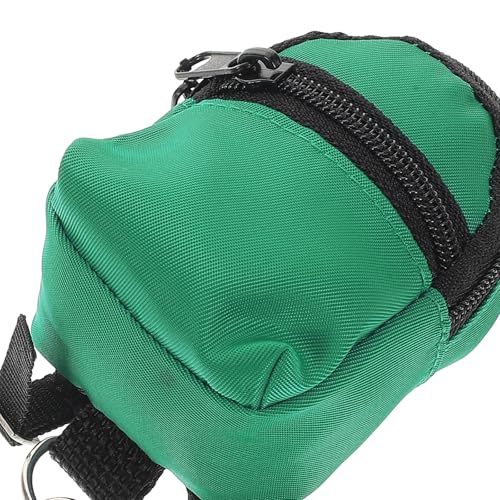 BESTonZON Reptile Backpack with Adjustable Leash, Portable Harness for Bearded Dragon and Lizards, Lightweight Small Animal Carrier for Outdoor Walking and Travel, Green