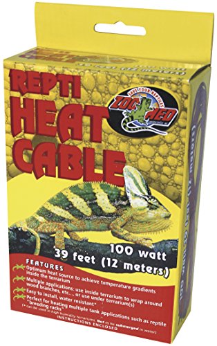 Zoo Med Reptile Heat Cable 100 Watts, 39-Feet