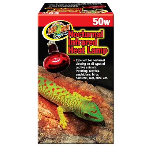 Zoo Med Nocturnal Infrared Heat Lamp 50 Watts - Pack of 10