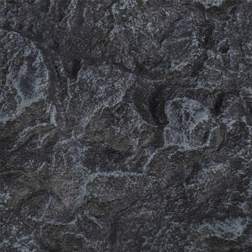 CHICIRIS 3D Reptile Background, Aquarium Background Foam Rock Wall Decor with 3D Textures for Fish Tank Reptile Tank Terrarium (E) - size: E