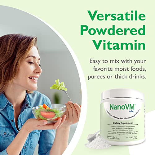Adult, Allergen-Free Vitamin Supplements, Women and Mens Multivitamins with 13 Vitamins & 13 Minerals, Unflavored Multivitamin Powder, Low-Carb Adult Multivitamins, 275g - Solace Nutrition - style: Adult