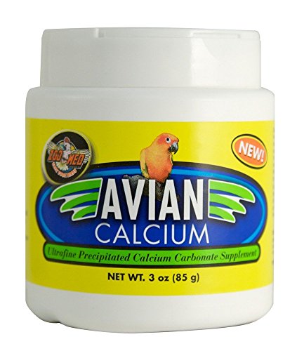 Zoo Med Labs Supplement Avian Calcium 3oz Precipitated Calcium Carbonate Vitamin