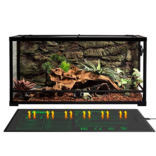 iPower 48” x 20.75” Seeding Heat Mat Upgraded Carbon Film Indoor Warm Hydroponic Plant Germination Starting Pad Durable Waterproof, 48" x 20.75", Black - size: 48" x 20.75", style: 1 Pack