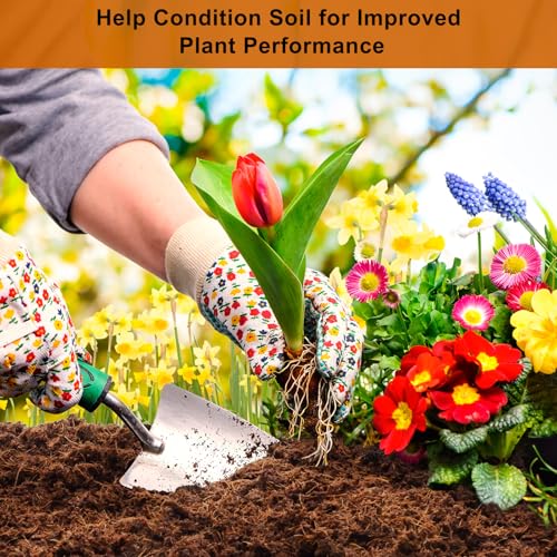 10 Pack Premium Coco Coir Bricks, Coco Coir for Plants, Coconut Fiber Substrate with Low pH & EC, Organic Coconut Fiber for Indoor & Outdoor Gardening and Potting Mix
