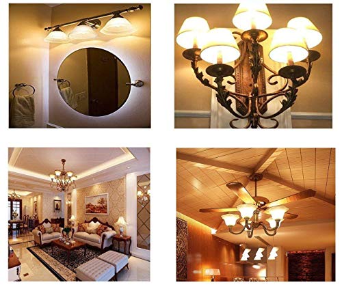 E11 Led Bulbs,100W 120W Halogen Bulb Equivalent,Dimmable,10W,1100LM,JD T4 e11 Mini Candelabra Base,AC110V/130V,E11 Led Warm White 3000k(4 Packs)