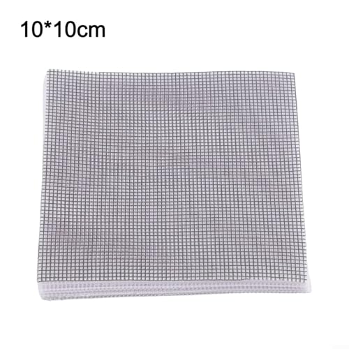 Ardening Gauze Net for Flower Pots, 10x10cm Soil Barrier Mesh Gaskets to Prevent Leakage,Drainage Screens, for Garden Outdoor Potted Plants,White (20) - size: 20