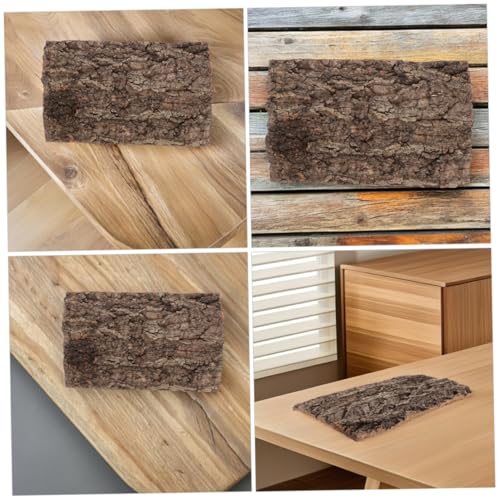 2pcs Bark Background for Reptile Terrarium Realistic Climbing Decor for Lizard Snake Turtle and Amphibians Substrate Bedding and Habitat Decor
