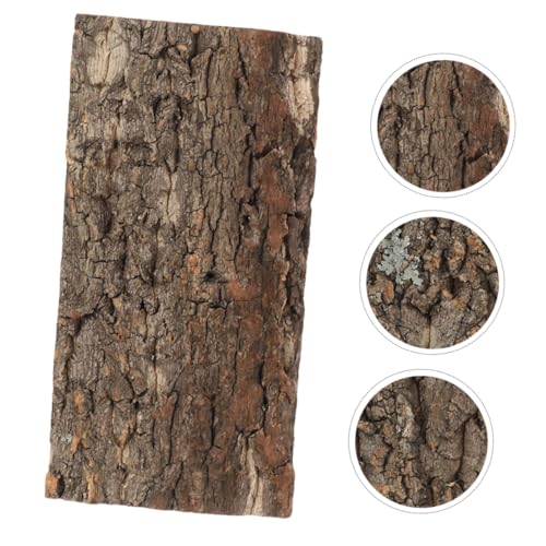 3pcs Bark Backdrop for Reptile and Fish Tanks Lightweight Terrarium Background Easy to Install Decor for Turtles Lizards and Amphibians