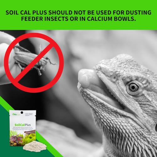The Bio Dude Soil Cal Plus - Bioactive Substrate Calcium Additive. Great for Isopods, Millipedes and Plants!