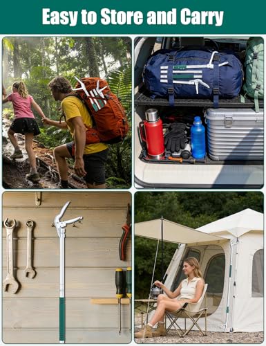 69" Snake Grabber,Heavy Duty Professional Snake Tongs for Rattlesnake Reptile,Extend Long Keep Safe Snake Catcher for Outdoor, Garden