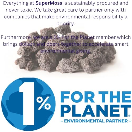 SuperMoss 24540 Horticultural Lava Rock Potting Media, Black