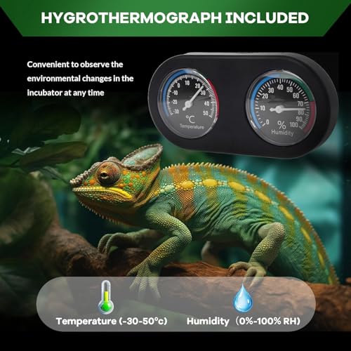 Garvee 67 gal Reptile Tall Glass Terrarium, 48 in x 18 in x 18 in Reptile Tank Double Hinge Door with Top Screen Ventilation, Easy Assembly