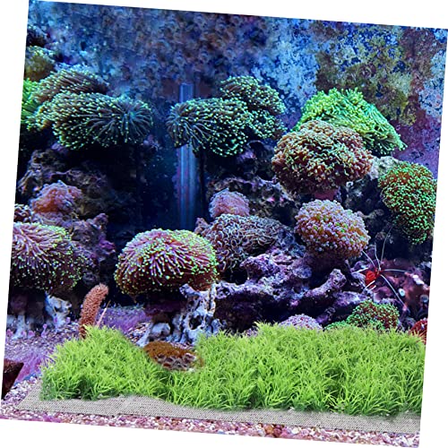 Abaodam 10pcs Stainless Steel Aquatic Moss Mesh Pad Durable Plant Fixed Net for Aquarium Grass Water Planting Accessory