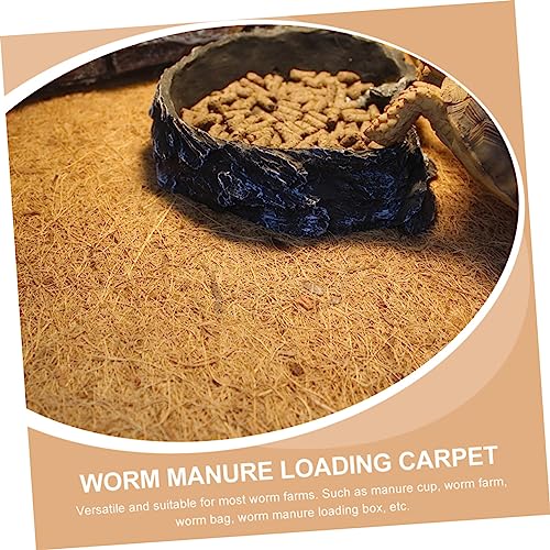 WOONEKY Bedding Carpet Liner for Reptiles Snakes Turtles and Lizards Washable and Reusable Substrate Cushion for Terrarium Environments