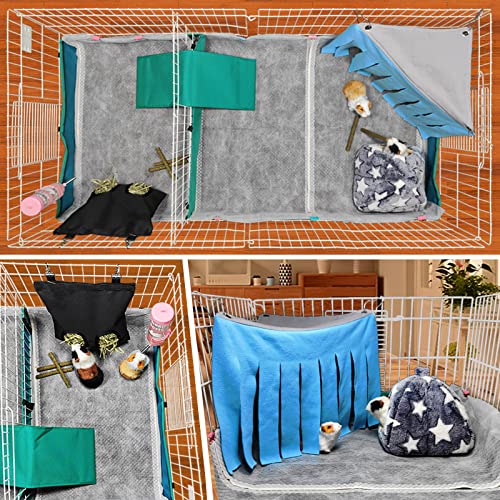 Guinea Pig Bedding, Disposable Guinea Pig Cage Liners, Charcoal Odor Controlling Absorbent Waterproof Pee Pads for Rabbits, Hamster and Other Small Animals. 18''x31'',50 Count - size: 50 count