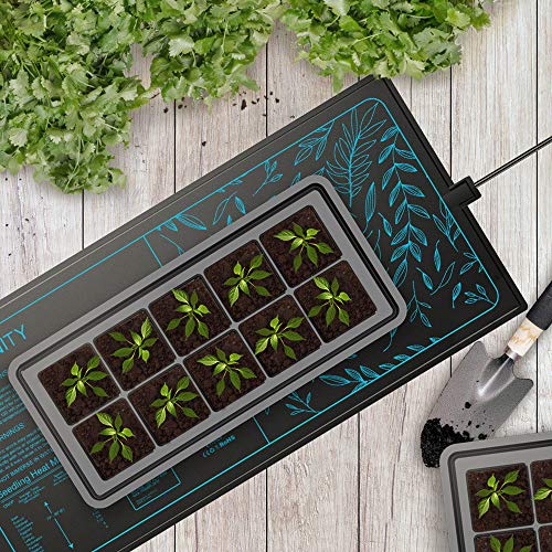 AC Infinity SUNCORE A1, Waterproof Seedling Heat Mat 3" x 20" MET & UL-Certified Heating Pad for Indoor Gardening, Hydroponics, Germination, Cloning - size: 3" x 20"