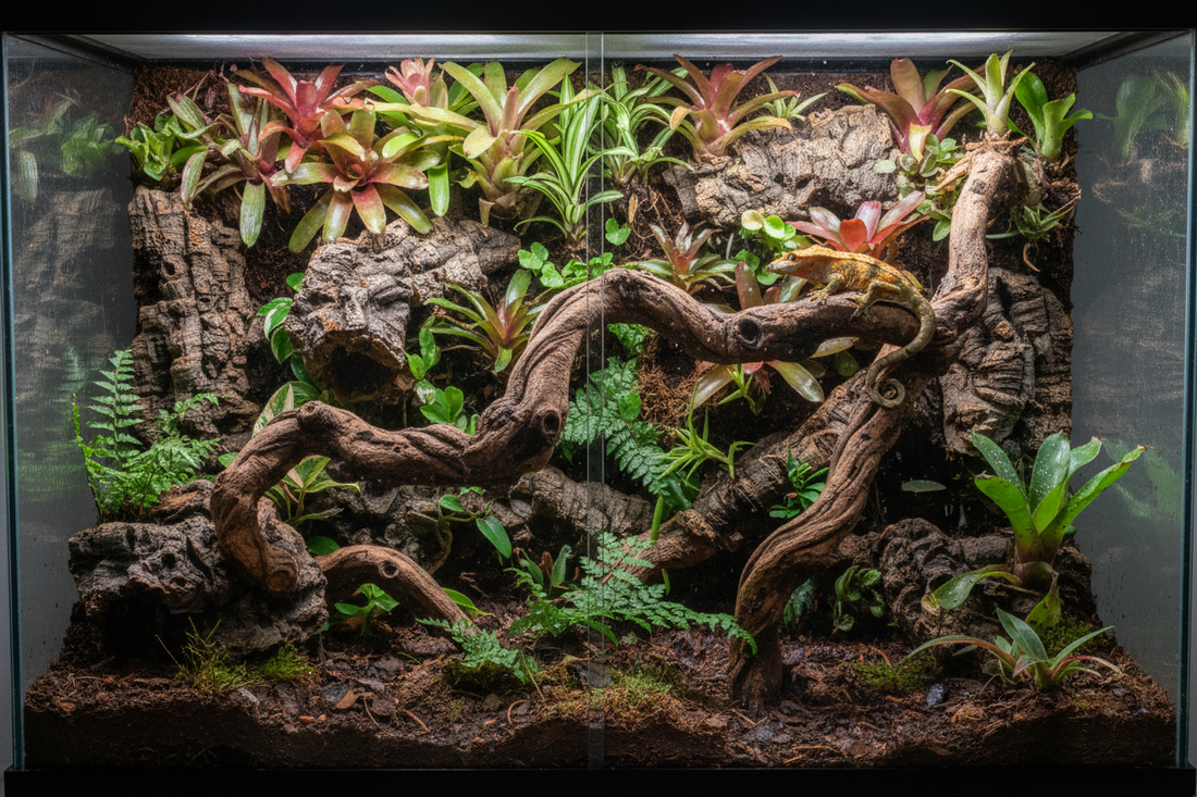 The Canopy Layer: 5 Essential Rules for Designing a High-Performance Bioactive Enclosure for Crested Geckos