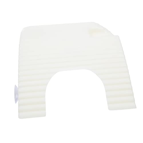 FRCOLOR 3pcs Turtle Basking Platform Unique Climbing Ramp for Aquatic Turtles Easy to Install Reptile Perch Sun Terrace for Aquariums Water-Resistant Design - color: Beigex3pcs, size: 14.5X9.6CMx3pcs