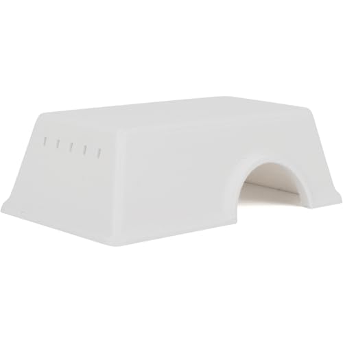 Snake Hide, Leopard Gecko Tank Accessories for Reptile Ball Python Crested Gecko Lizard Bearded Dragon - WhiteHideS - color: White, size: Small