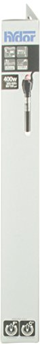 Hydor Theo Shatterproof Aquarium Heater, 400-Watt & Ideal For 80 To 105 Gallon Fish Tanks, 15.5 Inches Long - size: 400 watt