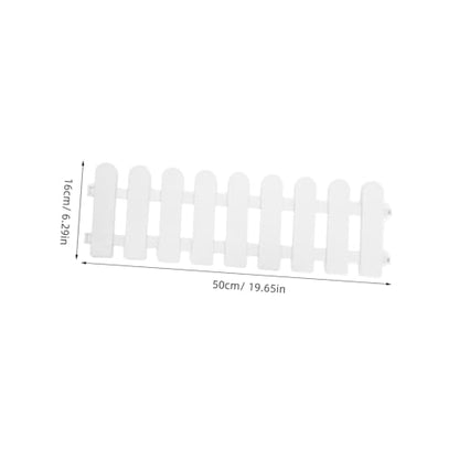 Kisangel 4pcs Plastic Tortoise Fences Outdoor Pet Safety Gates Durable Modular Enclosure for Reptile Breeding and Grazing Easy to Install
