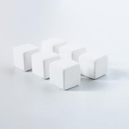 HOMSFOU 30pcs Natural Mineral Calcium Block for Reptiles Tortoise Lizard Chameleon Frog with Trace Elements Supports Healthy Growth and Shell Development