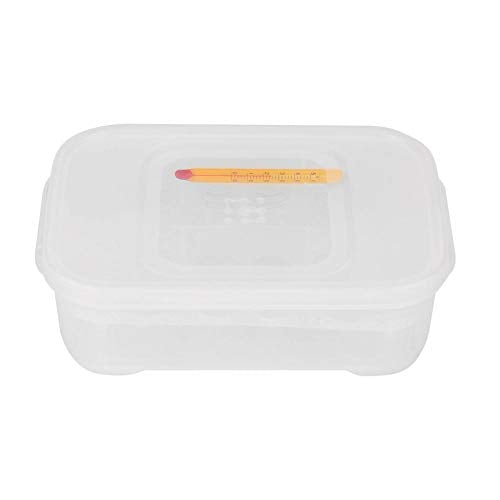 Fdit Snakes Lizards Reptiles Eggs Incubator Tray Hatcher Box with Thermometer for Hatching Snake Lizards 12 Grids