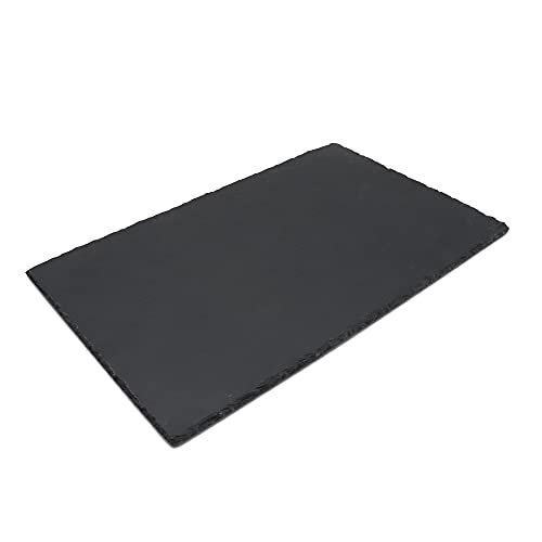JIH Reptile Basking Platform 15.7 by 9.8 inch, Natural Rock Reptile Food Bowl Tortoise Feeding Dish Habitat Decor - size: 40x25cm