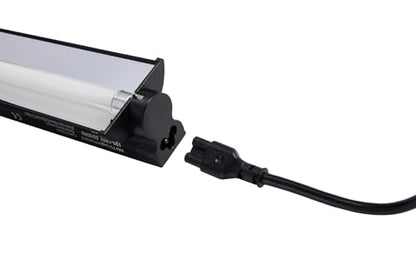 Sundew UVB 5.0 T5 Reptile Lighting Kit, 4W Compact T5 UVB Tube with Fixture, UVB Lighting System for Small Terrariums (4-Watt/6.5 Inches) - size: 4-Watt/6.5 Inches