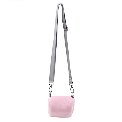 Pssopp Pet Carrier, Breathable Portable Pet Carrying Bag Small Pets Travel Bag Reptile Outdoor Bag for Hamster Gerbil Rat Ferret and Other Small Animals()