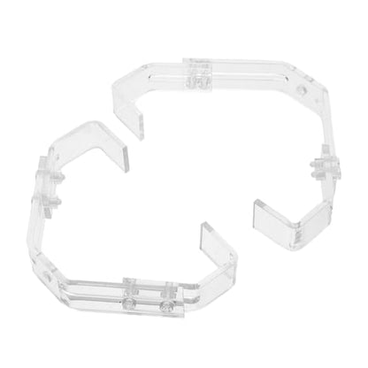 GANAZONO 2Pcs Adjustable Aquarium Lamp Clips for Reptile Terrarium Lighting Secure Glass Tank Holder Bracket with Precise Angle Adjustment